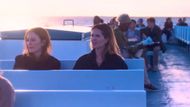 Julianne Moore and Meghann Fahy in Sirens (Image via Netflix)